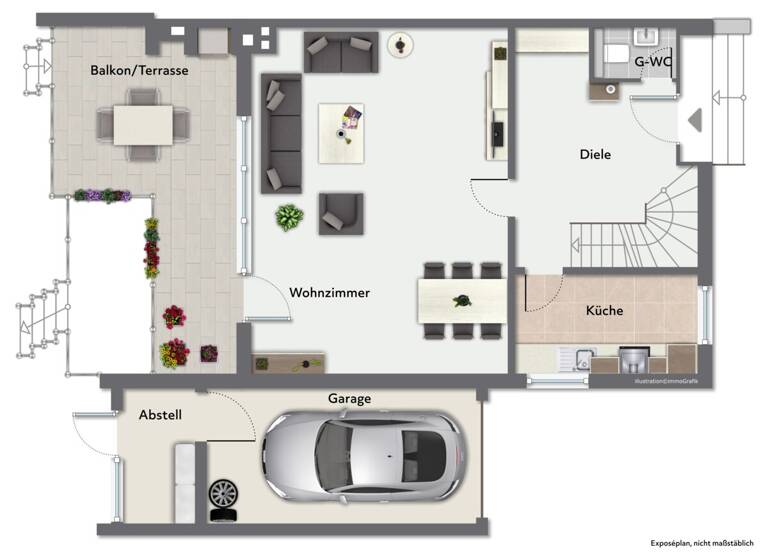 Doppelhaushälfte zum Kauf 499.000 € 4 Zimmer 118,1 m² 518 m² Grundstück Glashütte Norderstedt 22851