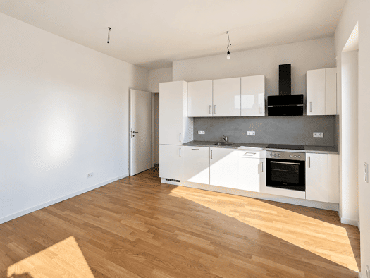 Wohnung zur Miete - Erstbezug 903 € 2 Zimmer 56,4 m² 1. Geschoss Dösner Weg Zentrum-Südost Leipzig 04103