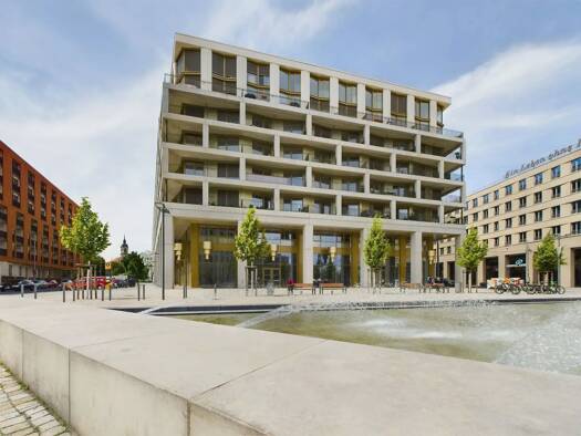 Wohnung zur Miete 750 € 2 Zimmer 71 m² Geschoss 6/7 Annenstraße Wilsdruffer Vorstadt/Seevorstadt-West Dresden 01067