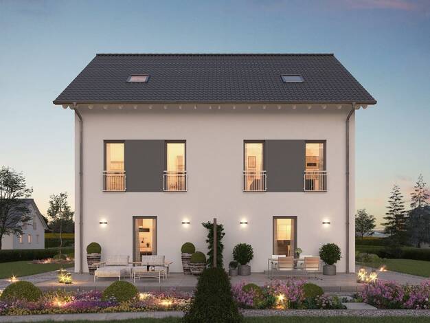 Doppelhaushälfte zum Kauf - Erstbezug provisionsfrei 483.339 € 4 Zimmer 126 m² 350 m² Grundstück Neuenbürg Neuenbürg 75305