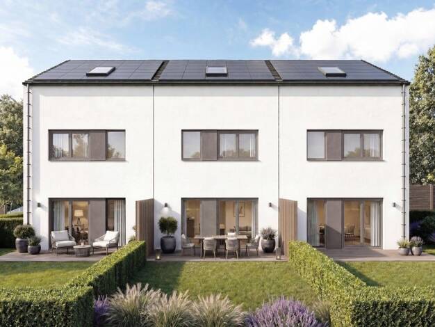 Reihenendhaus zum Kauf - Erstbezug provisionsfrei 565.000 € 5,5 Zimmer 130,9 m² 356,6 m² Grundstück Niedertraubling Obertraubling 93083