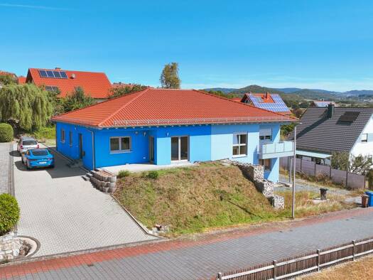 Doppelhaushälfte zum Kauf 395.000 € 4 Zimmer 104,6 m² 389 m² Grundstück Oberleichtersbach 97789