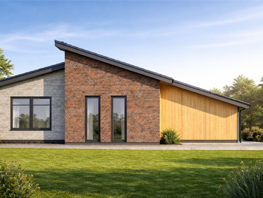 Einfamilienhaus zum Kauf - Erstbezug provisionsfrei 479.000 € 3 Zimmer 110 m² 600 m² Grundstück frei ab 01.10.2027 Auf dem Lindenkamp Wiesmoor 26639