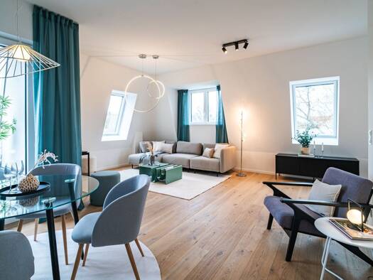 Wohnung zum Kauf - Erstbezug 1.280.000 € 3 Zimmer 108 m² 2. Geschoss frei ab sofort Groschenweg 23 Trudering-Riem München 81825