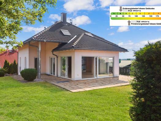 Einfamilienhaus zur Miete 1.850 € 8 Zimmer 262 m² 639 m² Grundstück Mühlsdorf Kraftsdorf 07586