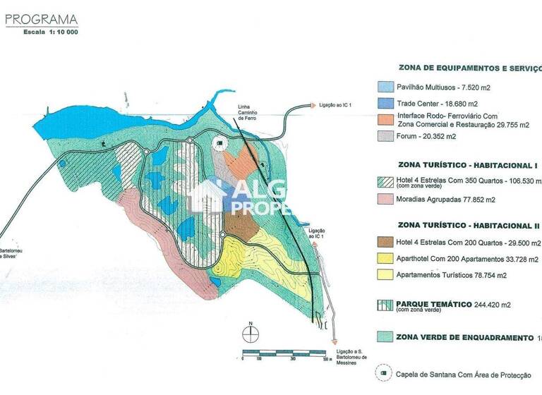 Grundstück zum Kauf 15.000.000 € 803.240 m² Grundstück São Bartolomeu De Messines 8375