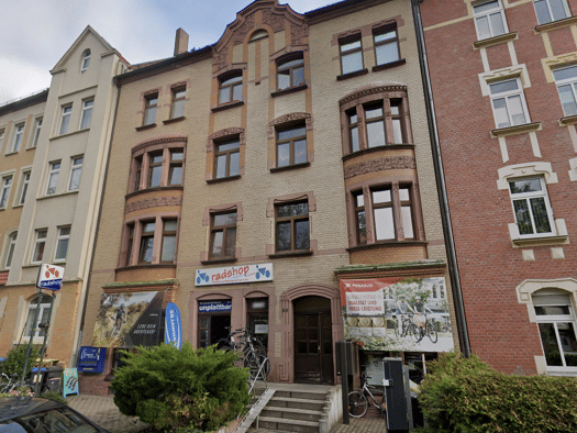 Wohnung zur Miete 360 € 2 Zimmer 45 m² Geschoss 2/4 frei ab sofort Blumenstraße 80 Andreasvorstadt Erfurt 99092