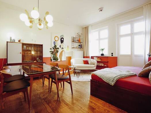 Wohnung zur Miete 1.600 € 2 Zimmer 60 m² Geschoss 4/5 frei ab sofort Wedekindstraße 24 Friedrichshain Berlin 10243