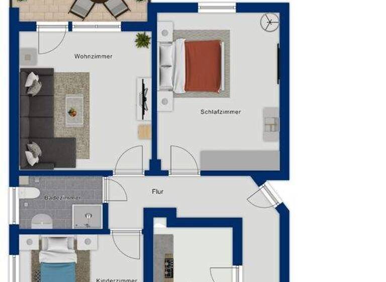 Wohnung zum Kauf 299.000 € 3 Zimmer 61,8 m² Langenhorn Hamburg 22415
