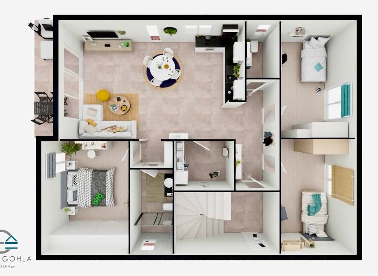 Wohnung zum Kauf - Erstbezug 309.000 € 4 Zimmer 98,2 m² EG Holtorf Nienburg (Weser) 31582