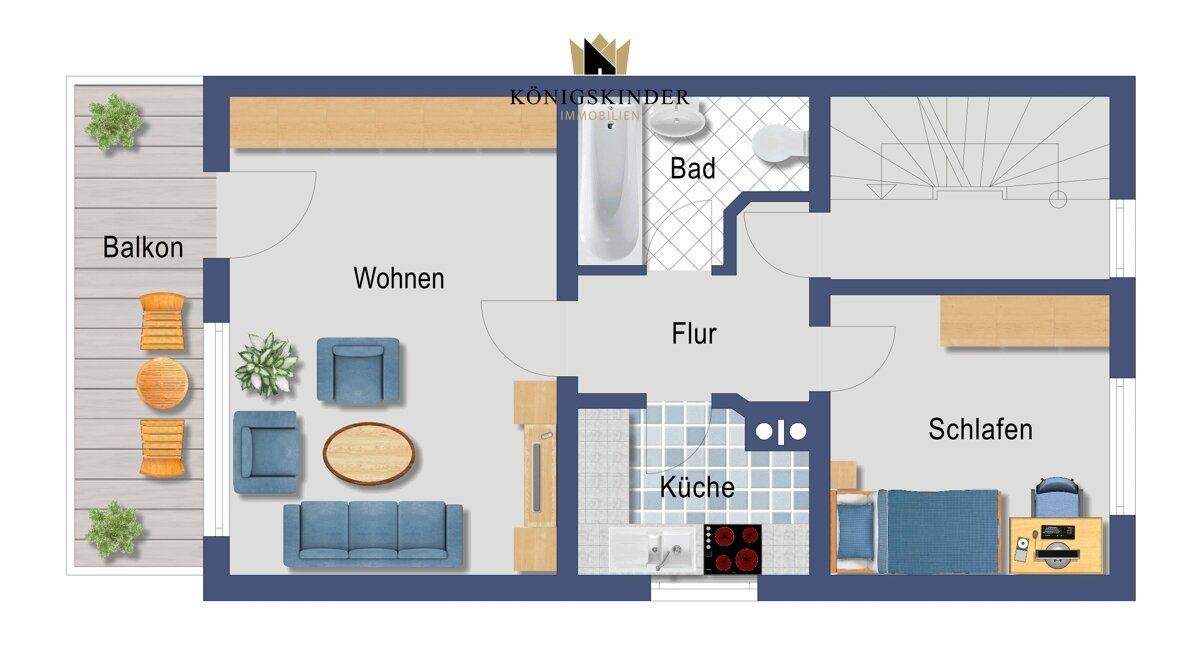 Wohnung zum Kauf 298.000 € 2,5 Zimmer 50 m²<br/>Wohnfläche Ludwigshafen Bodman-Ludwigshafen 78351