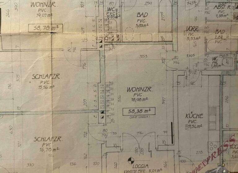 Wohnung zum Kauf 229.000 € 2 Zimmer 58 m² 1. Geschoss Wien 1100