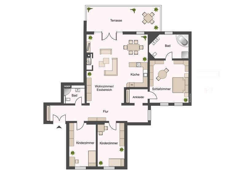 Wohnung zum Kauf 908.000 € 4 Zimmer 159,1 m²<br/>Wohnfläche EG<br/>Geschoss Schönefeld-Abtnaundorf Leipzig 04347