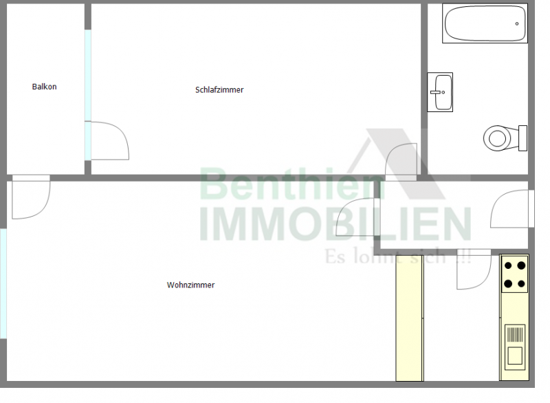 Wohnung zum Kauf 129.000 € 2 Zimmer 55 m²<br/>Wohnfläche 10.<br/>Geschoss Ernst-Lemmer Straße 101 Wehrda Marburg 35041