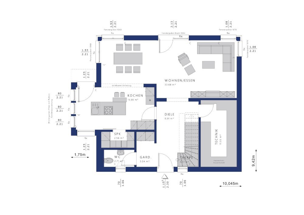 Einfamilienhaus zum Kauf provisionsfrei 478.146 € 4 Zimmer 155 m²<br/>Wohnfläche 1.300 m²<br/>Grundstück Bergwitz Kemberg 06901