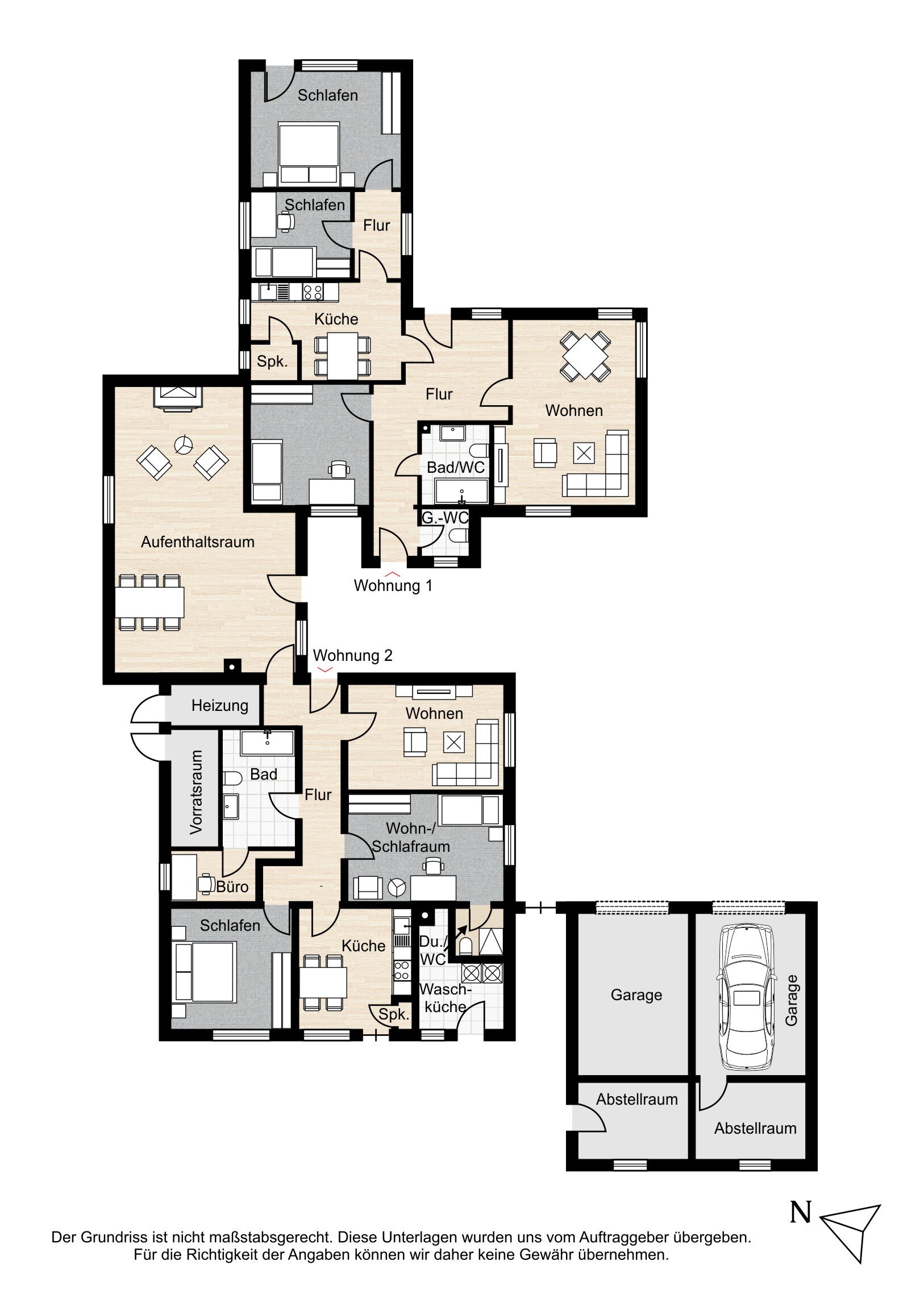 Mehrfamilienhaus zum Kauf 429.000 € 7 Zimmer 261 m²<br/>Wohnfläche 2.622 m²<br/>Grundstück Ahausen Ahausen 27367