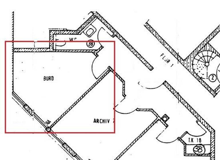 Bürofläche zur Miete provisionsfrei 260 € 1 Zimmer 14,7 m²<br/>Bürofläche Sendling-Westpark München 81377