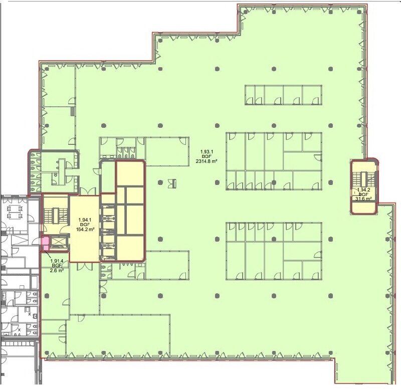 Büro-/Praxisfläche zur Miete provisionsfrei 34,50 € 1.300 m²<br/>Bürofläche ab 1.300 m²<br/>Teilbarkeit Altbogenhausen München 81675