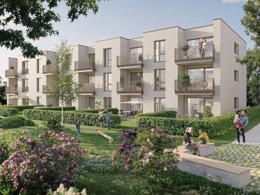 Wohnung zum Kauf - Neubau provisionsfrei als Kapitalanlage geeignet 274.400 € 2 Zimmer 50,4 m² Hessental Schwäbisch Hall 74523