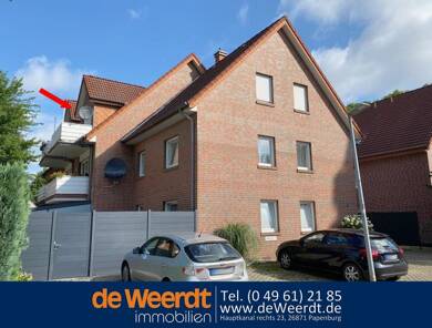 Wohnung zum Kauf 135.000 € 3 Zimmer 73 m² Dachgeschoss Papenburg Papenburg 26871
