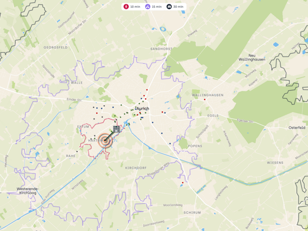 Grundstück zum Kauf 164.500 € 781 m² Grundstück Haxtum Aurich 26605
