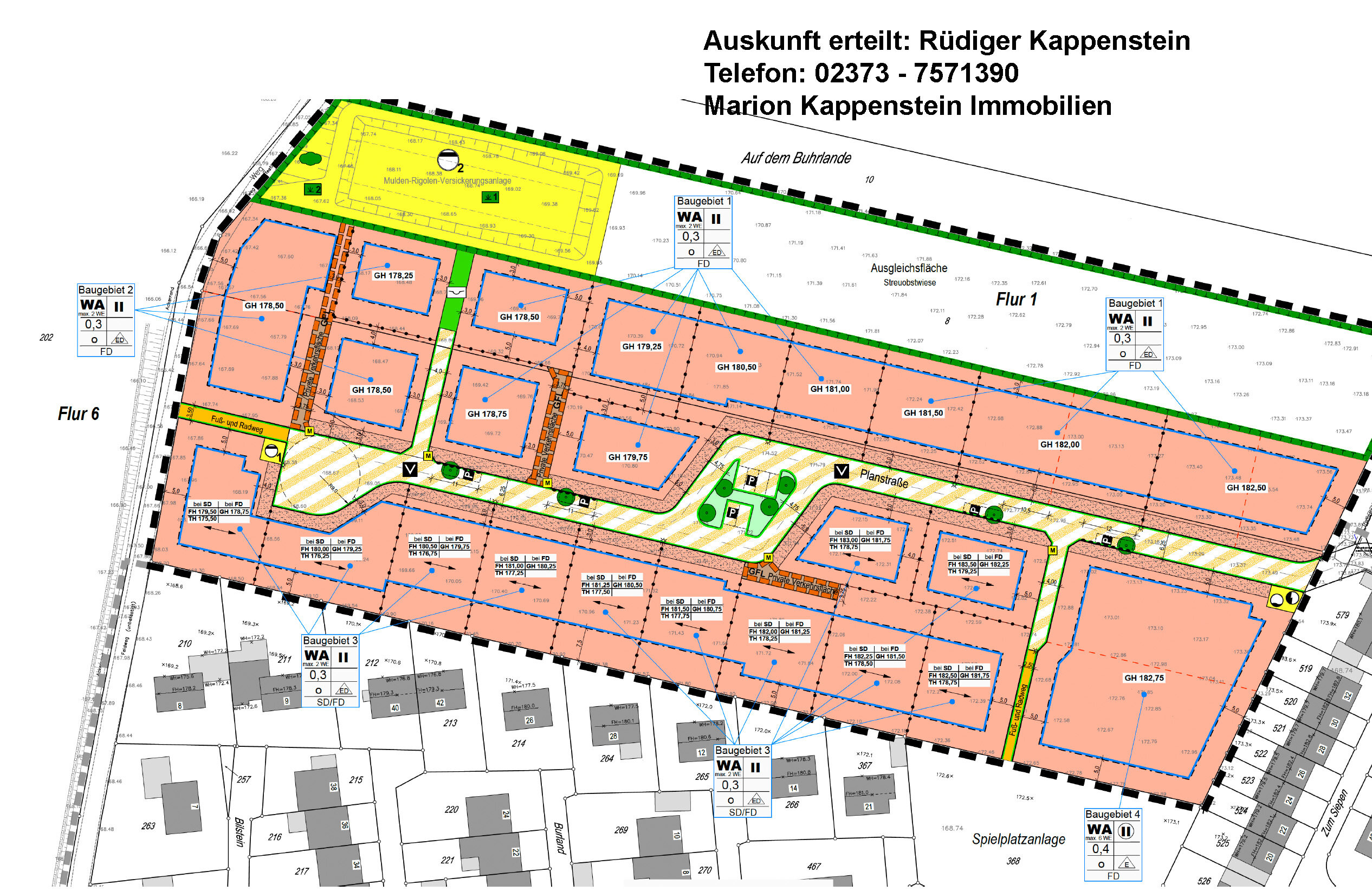 Grundstück zum Kauf 185.625 € 625 m²<br/>Grundstück Stadtmitte Fröndenberg/Ruhr 58730