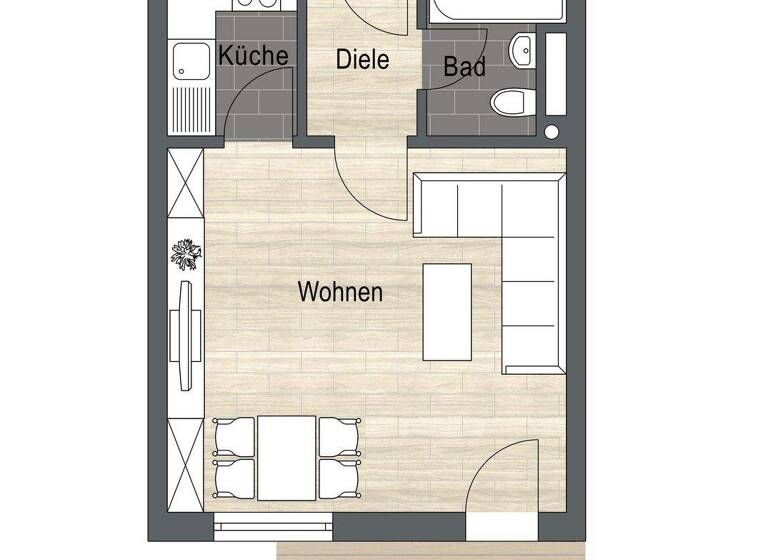 Studio zum Kauf 239.000 € 1 Zimmer 37 m² Carl-von-Linde-Straße 41 Lohhof Unterschleißheim 85716