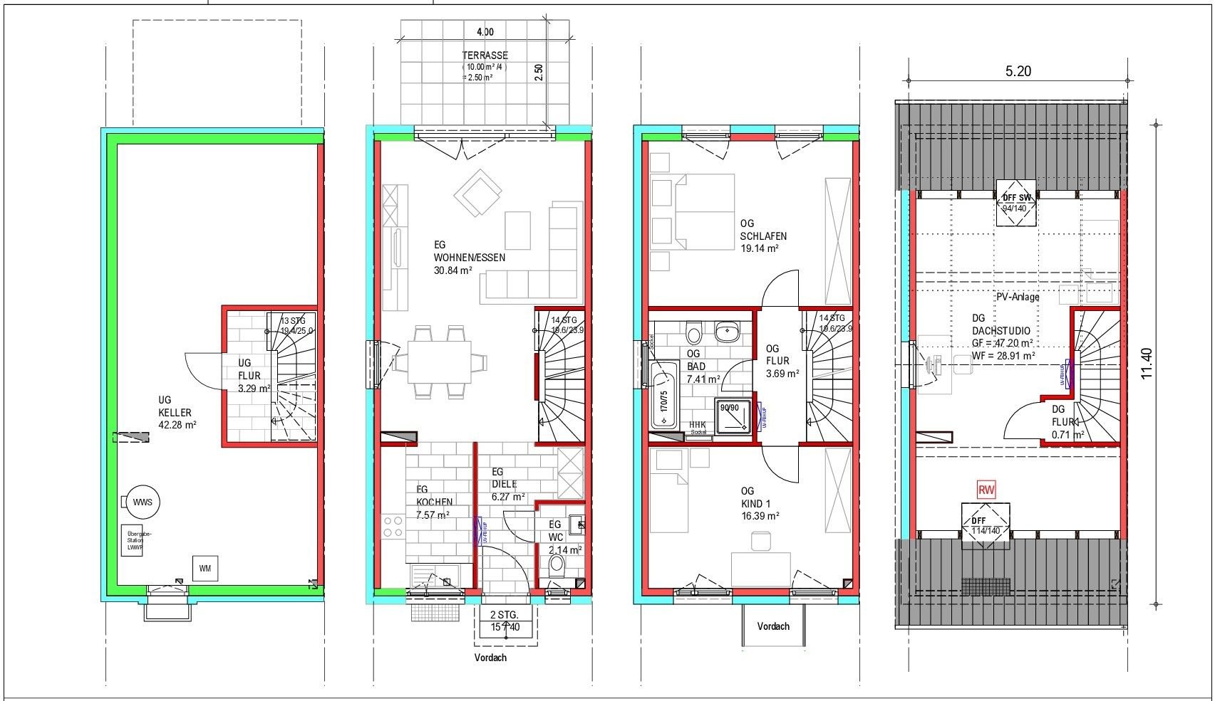 Reihenmittelhaus zum Kauf provisionsfrei 419.000 € 4 Zimmer 125 m²<br/>Wohnfläche 174 m²<br/>Grundstück Schwarzenberg Schömberg 75328