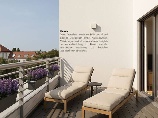 Penthouse zum Kauf - Erstbezug provisionsfrei 460.000 € 2 Zimmer 61,2 m² 5. Geschoss Charlottenburger Straße 48 Weißensee Berlin 13086