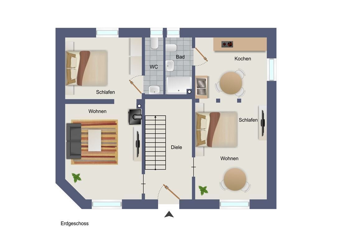 Haus zum Kauf 139.000 € 6 Zimmer 126 m²<br/>Wohnfläche 124 m²<br/>Grundstück Bruchhausen Olsberg 59939