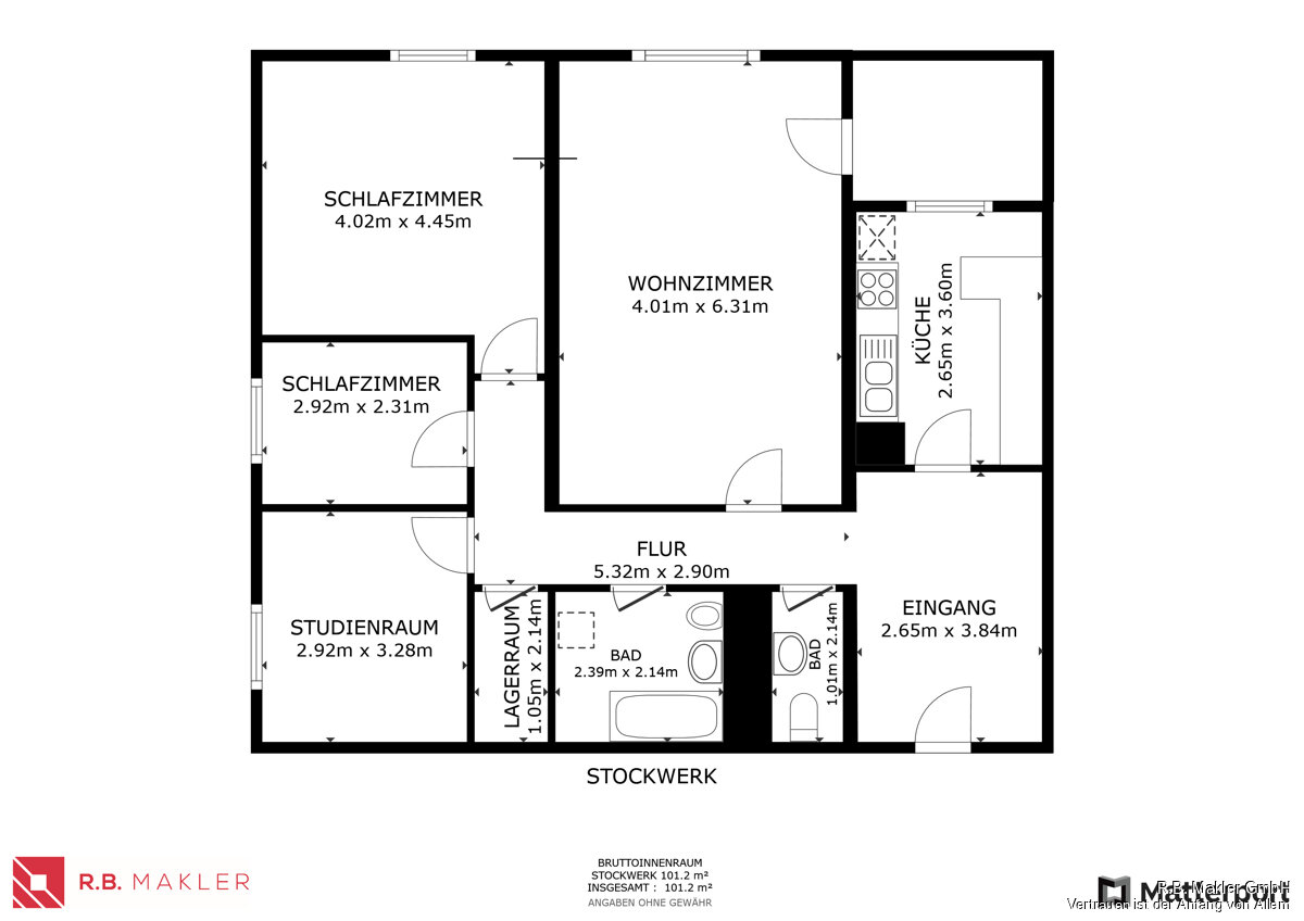 Loft zum Kauf 283.500 € 4 Zimmer 98 m²<br/>Wohnfläche Langen 4 Langen 63225