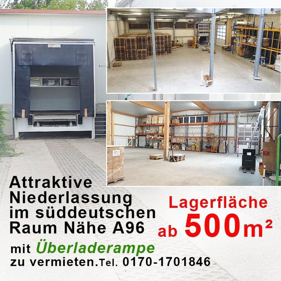 Lagerhalle zur Miete provisionsfrei 500 m²<br/>Lagerfläche Am Lauerbühl 5 Aichstetten Aichstetten 88317