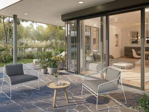 Terrassenwohnung zum Kauf - Neubau provisionsfrei 799.000 € 3 Zimmer 102 m² EG Conradtystraße 7 Kolbermoor 83059