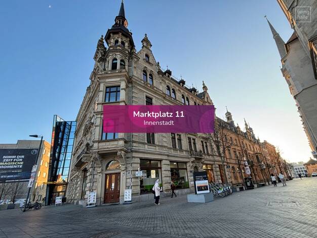 Bürofläche zur Miete 8 € 8 Zimmer 300 m² Bürofläche Marktplatz 11 Altstadt Halle 06108
