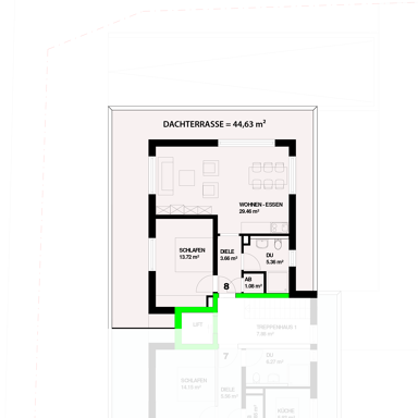 Wohnung zum Kauf provisionsfrei 355.000 € 2 Zimmer 64,4 m² Bernhardstraße 3 Höllstein Steinen 79585