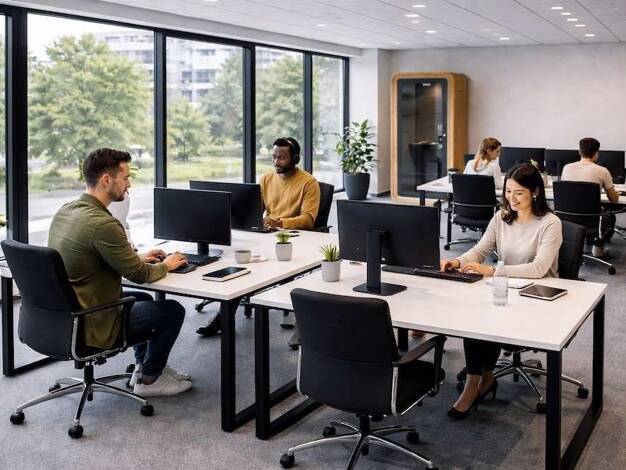 Bürofläche zur Miete provisionsfrei 47 m² Bürofläche teilbar ab 15 m² Europadamm 2 Innenstadt Neuss 41460