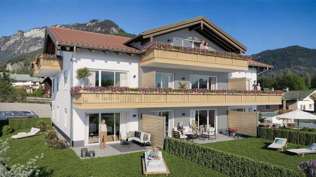 Wohnung zum Kauf - Erstbezug provisionsfrei 391.500 € 2 Zimmer 57,3 m² EG frei ab 31.12.2027 Bischofswiesen 83483