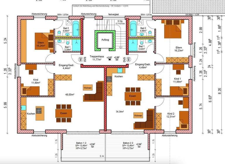 Wohnung zum Kauf - Erstbezug 544.549 € 4,5 Zimmer 95 m² Mühlried Schrobenhausen 86529