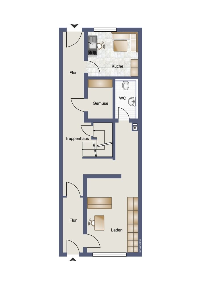 Stadthaus zum Kauf 185.000 € 3 Zimmer 90,6 m²<br/>Wohnfläche 184 m²<br/>Grundstück Auerbach Auerbach in der Oberpfalz 91275