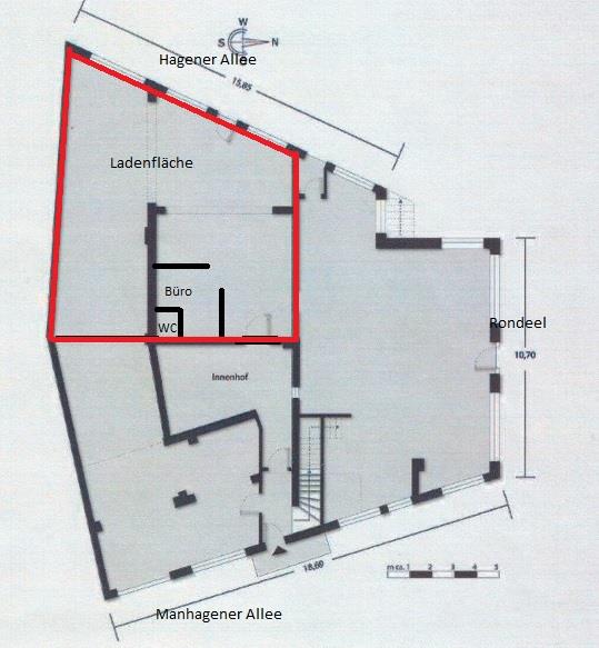 Ladenfläche zur Miete 2.485 € 102 m²<br/>Verkaufsfläche Rondeel 9 Am Aalfang Ahrensburg 22926