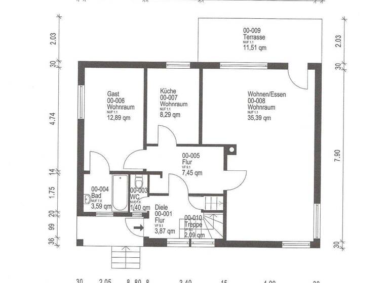 Einfamilienhaus zum Kauf 269.000 € 5 Zimmer 140 m² 861 m² Grundstück frei ab sofort Westhofen 7 Scheideweg Hückeswagen 42499