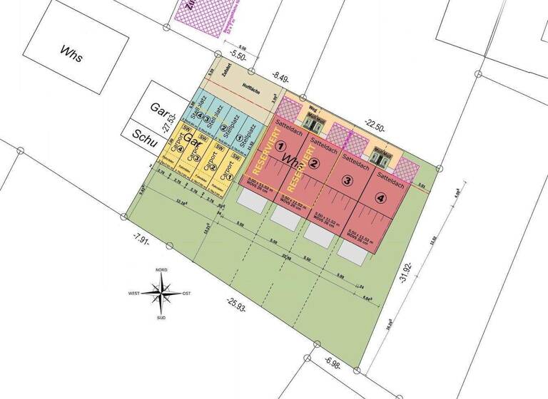 Reihenmittelhaus zum Kauf - Erstbezug provisionsfrei 585.000 € 5 Zimmer 131 m² 357 m² Grundstück Haueneberstein Baden-Baden 76532