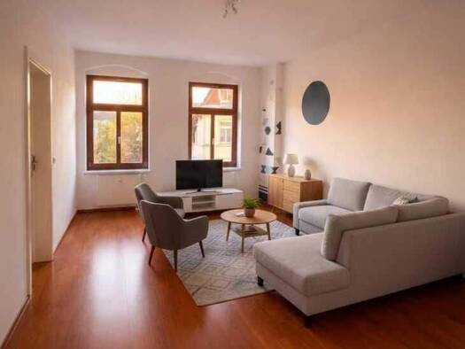 Wohnung zur Miete Wohnen auf Zeit 1.200 € 2 Zimmer 56 m² frei ab 30.04.2026 Pieschen-Nord/Trachenberge Dresden 01129