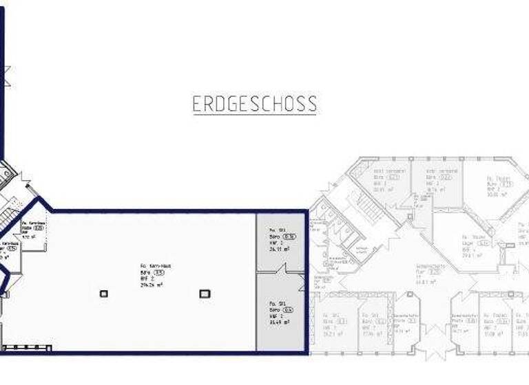 Bürofläche zur Miete provisionsfrei 6,50 € 1.471,5 m² Bürofläche teilbar ab 122,3 m² Ottersleben Magdeburg 39116