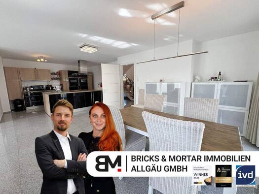 Doppelhaushälfte zum Kauf 799.000 € 5 Zimmer 197,1 m² 350 m² Grundstück Isny Isny im Allgäu 88316