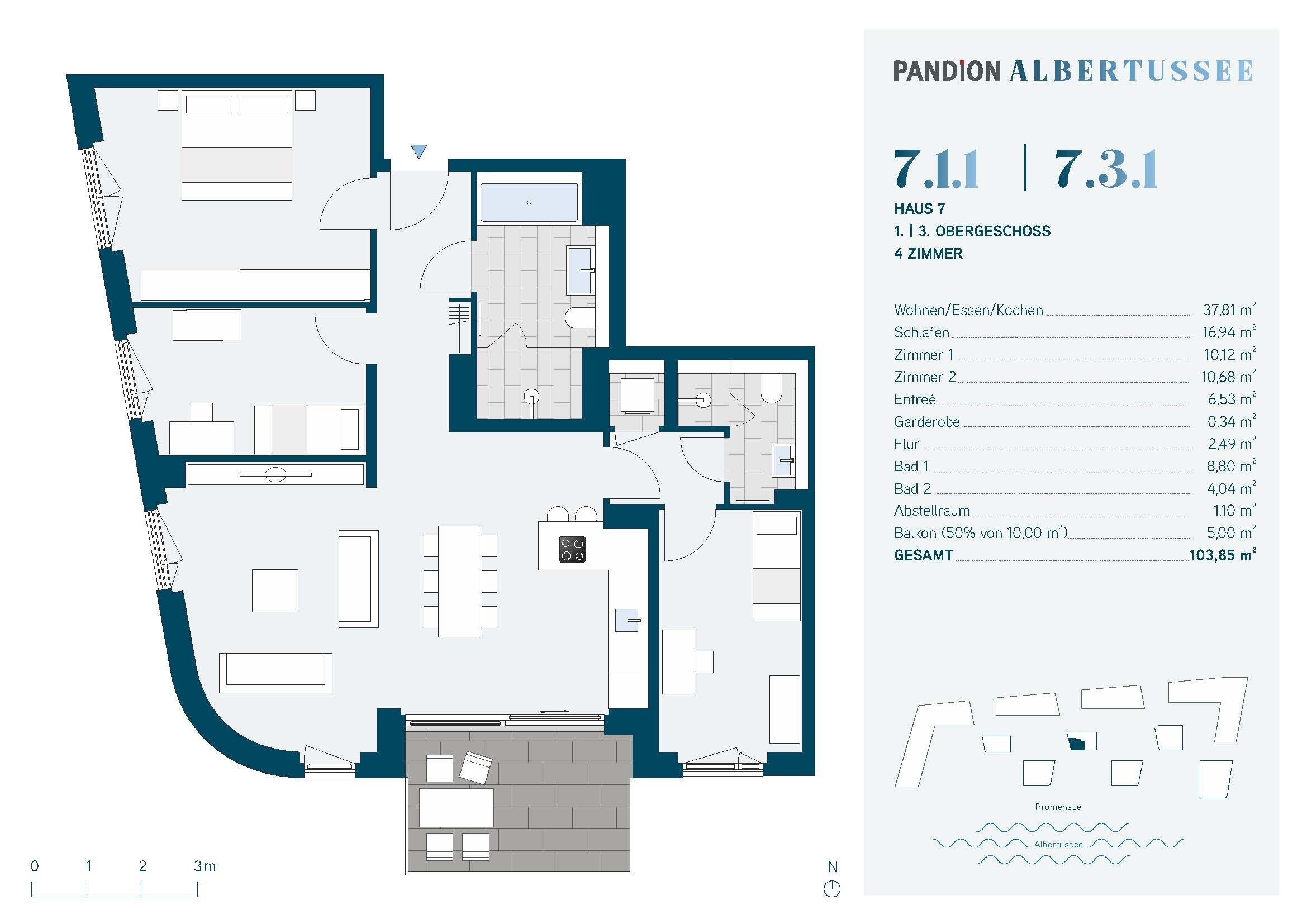 Wohnung zum Kauf provisionsfrei 879.900 € 4 Zimmer 103,9 m²<br/>Wohnfläche 1.<br/>Geschoss 01.01.2025<br/>Verfügbarkeit Heerdt Düsseldorf 40549