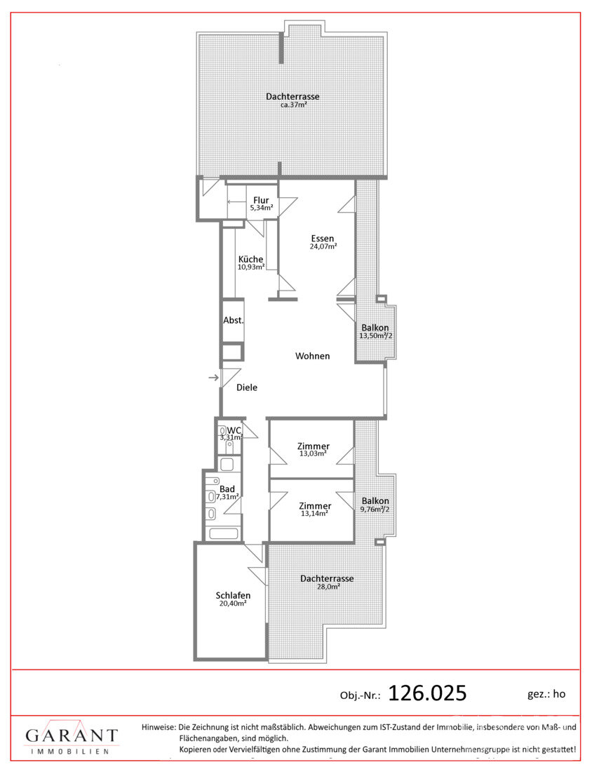 Penthouse zum Kauf 545.000 € 4 Zimmer 193 m²<br/>Wohnfläche 8.<br/>Geschoss Endingen Endingen 79346