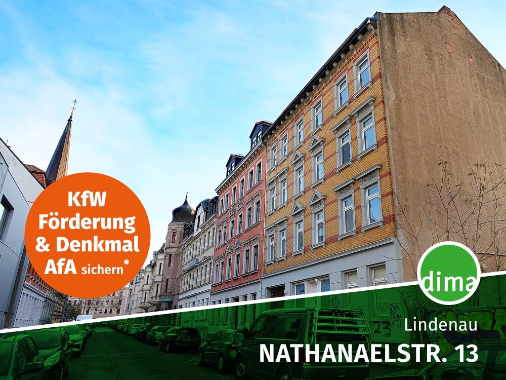 Wohnung zum Kauf 567.500 € 5 Zimmer 114,6 m²<br/>Wohnfläche 2.<br/>Geschoss Nathanaelstraße 13 Altlindenau Leipzig 04177