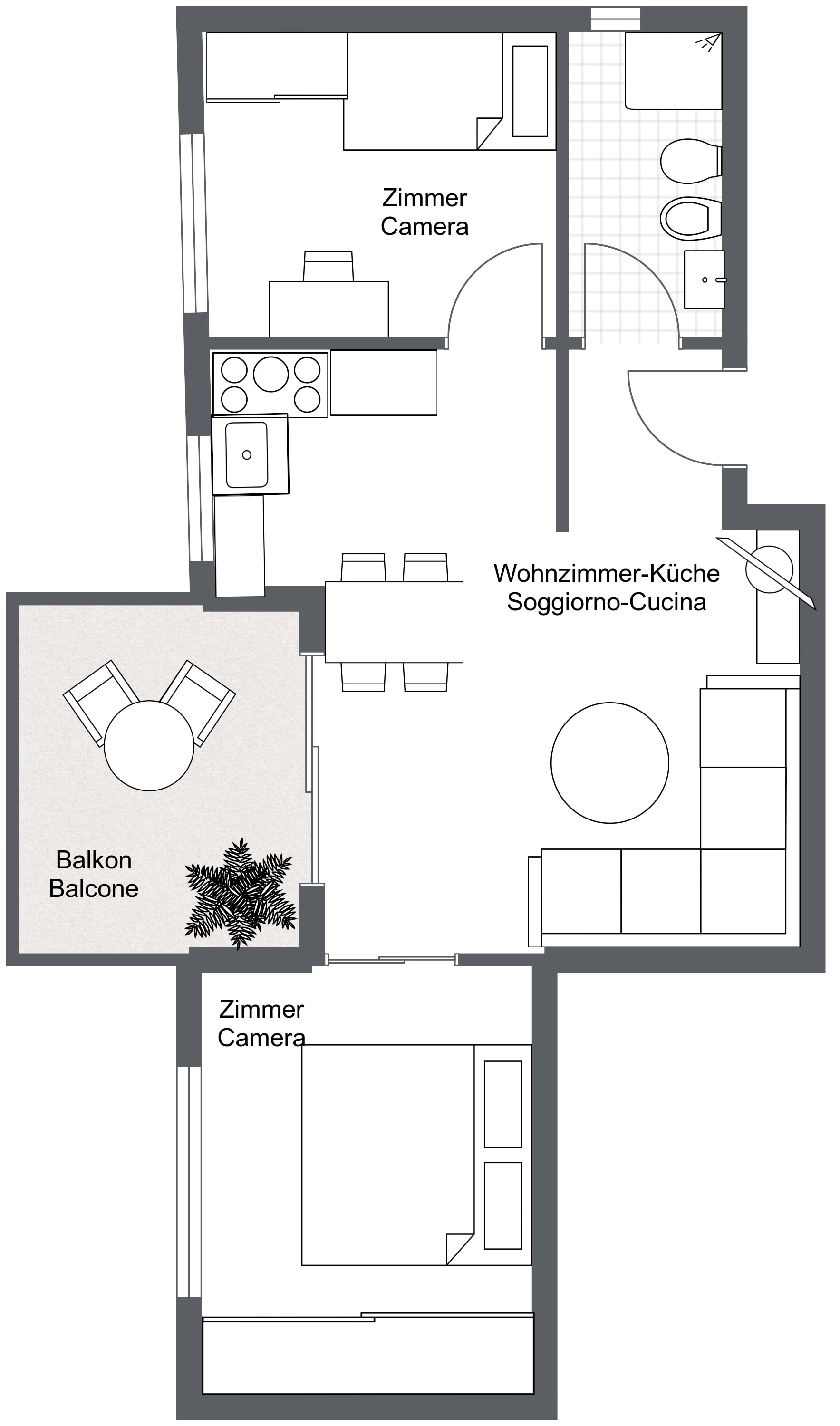 Wohnung zum Kauf 390.000 € 3 Zimmer 51 m²<br/>Wohnfläche 1.<br/>Geschoss 30.04.2025<br/>Verfügbarkeit Auer 39040