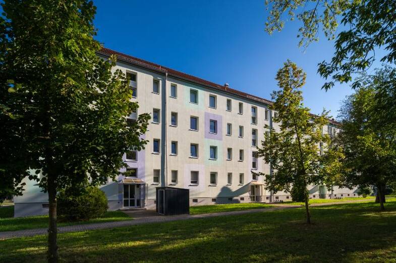 Wohnung zur Miete 475 € 3 Zimmer 58,6 m² 3. Geschoss Reinefarthstraße 98 Merseburg Merseburg 06217